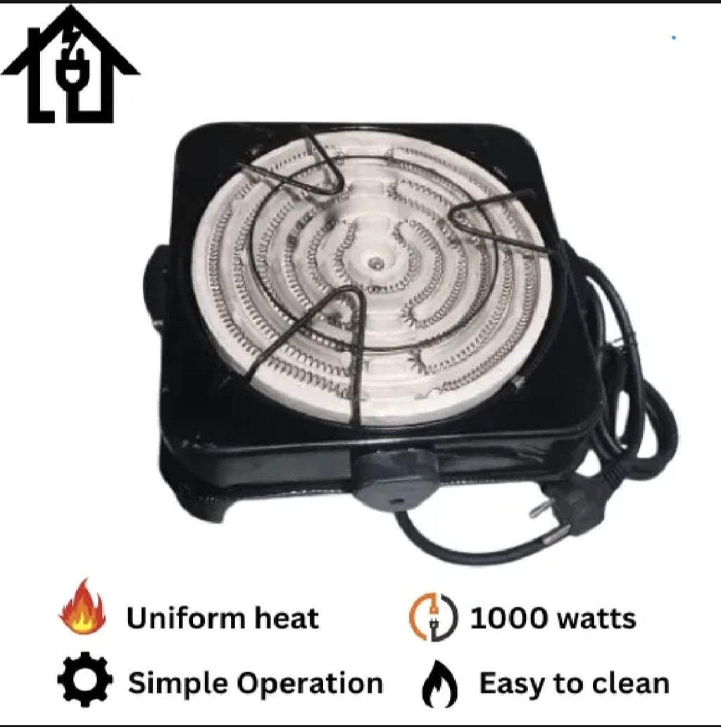 Electric Chula (Hot Plate)  9 Inch | 1000W Cooking Heater